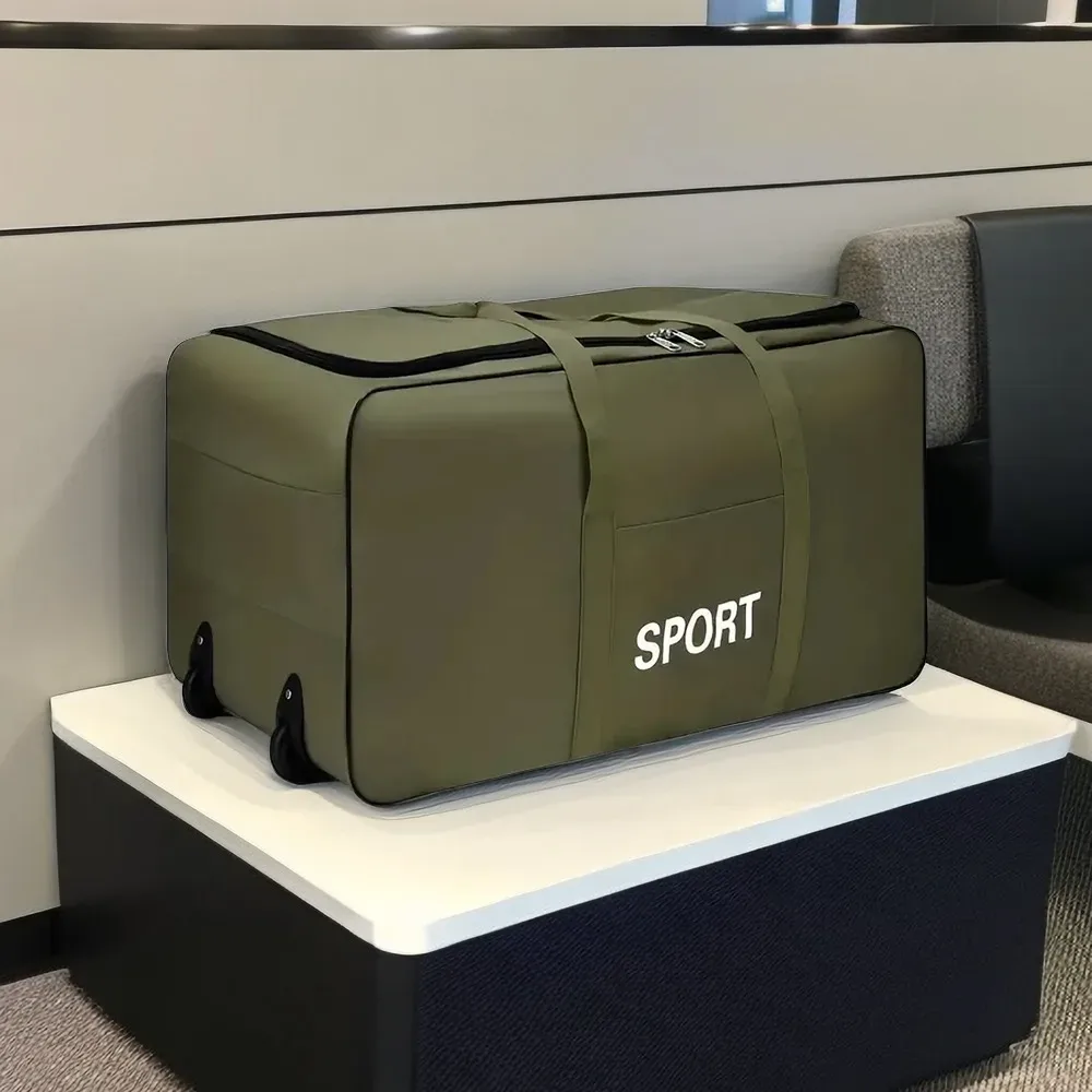 sacs à roulettes pliables avec roulettes, sac de rangement pour bagages, bagage à main de grande capacité, valise à roulettes extensible electrolux