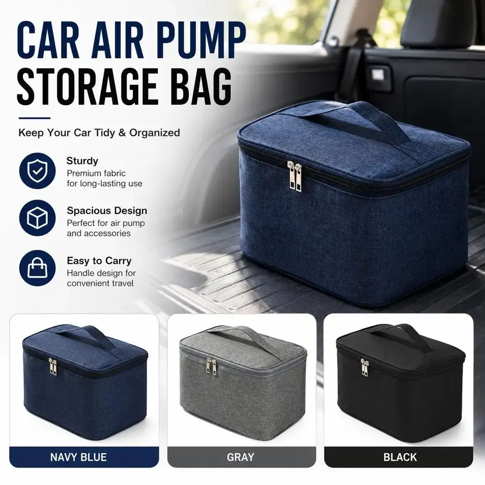 sac de rangement épais de grande capacité, trousse de toilette portable, sac de rangement pour voiture, sac à cosmétiques à usages multiples, pochette de voyage d'affaires, 1 pièce