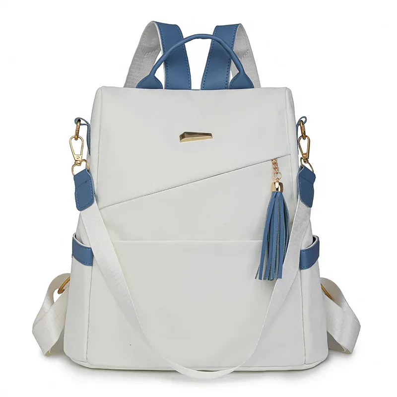sac à dos antivol en cuir souple et tendance pour femme 2026, grand sac de voyage convertible pour ordinateur portable, léger et idéal pour les trajets quotidiens