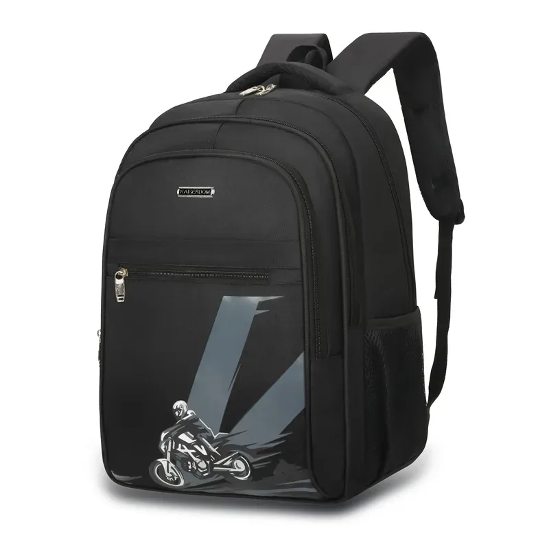 sac à dos étudiant sac d'école russe voyage sac à dos version coréenne unisexe décontracté pochette d'ordinateur épaissir double sacs à bandoulière