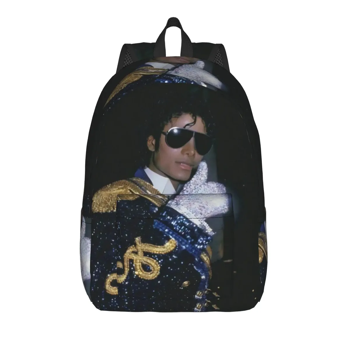 sac à dos michael jacksons musical movie 2026, sac à dos pour lycée et affaires, pour hommes et femmes, sacs en toile pour ordinateur portable