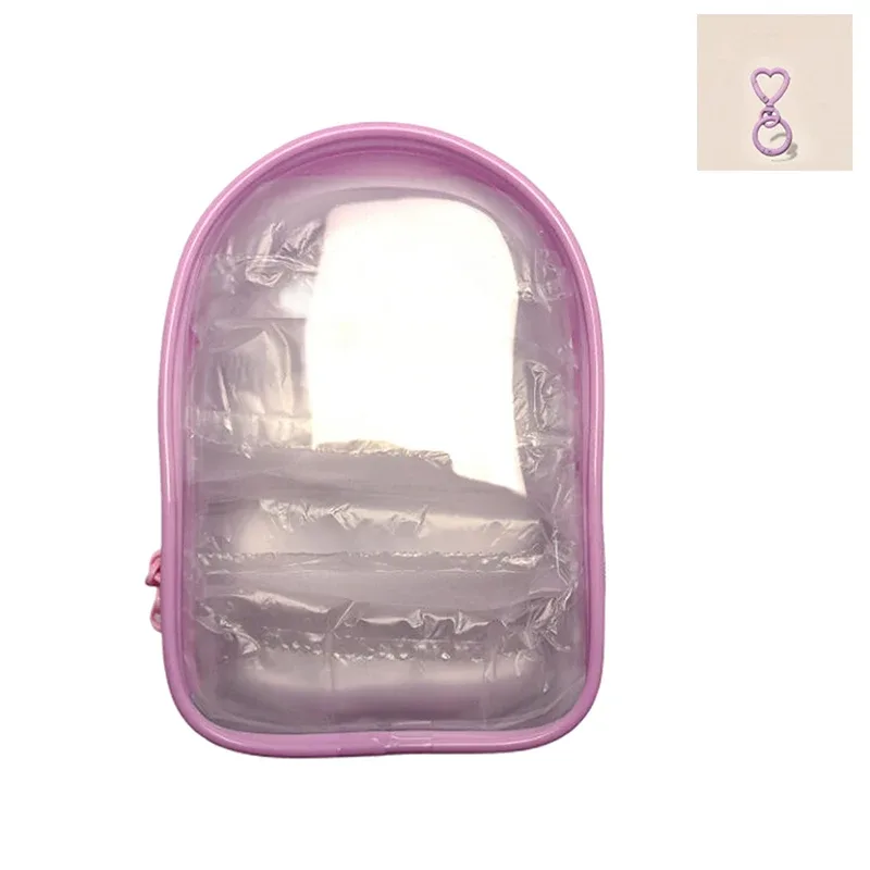 housse de protection transparente anti-poussière pour vêtements de bébé, présentoir de rangement pour sac de marche de 15cm