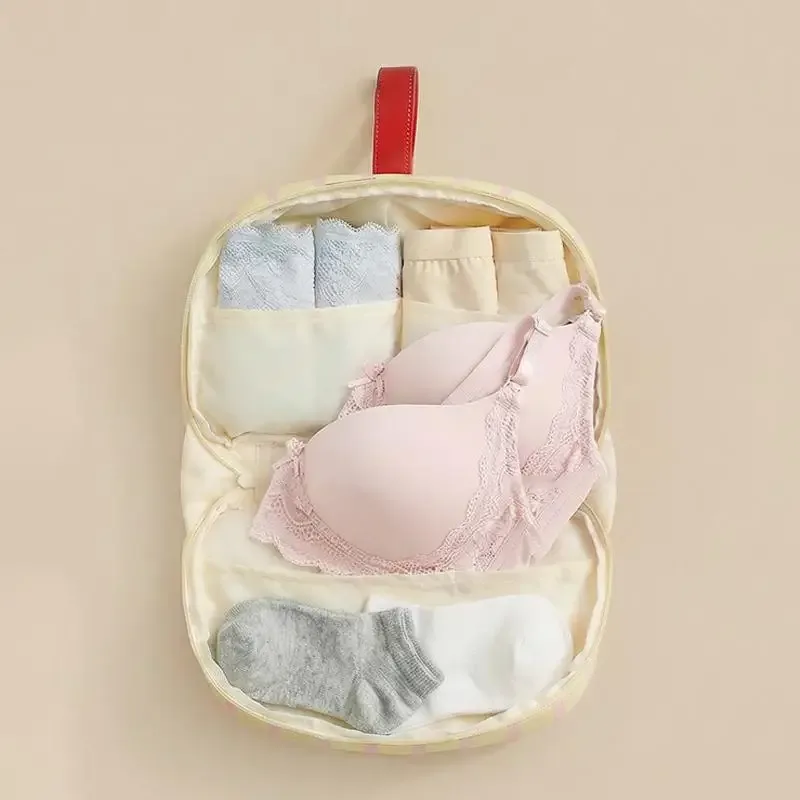 sacs de rangement portables pour sous-vêtements et soutien-gorge, sac de rangement multifonction, trousse de toilette, sac de rangement pour vêtements intimes