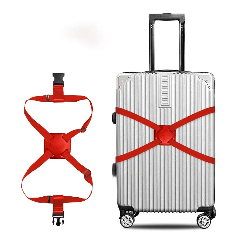 sangle de bagage réglable, ceinture de fixation élastique pour valise, sangle de fixation robuste pour bagages enregistrés