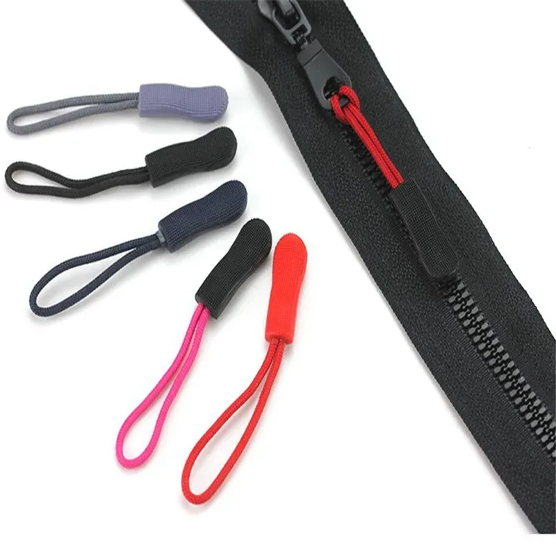 extracteur de traction de fermeture éclair, 20 pièces, clip de remplacement d'étiquette de corde, fixateur de boucle cassée, languette de cordon de fermeture éclair, sac de voyage, valise, tente, sac à dos