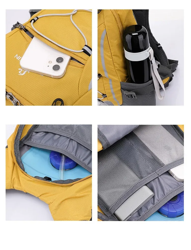 2025 nouveau sac à dos de randonnée en plein air 20l pour femmes et hommes gilet de cyclisme de course de fond sac à dos léger mochila en nylon