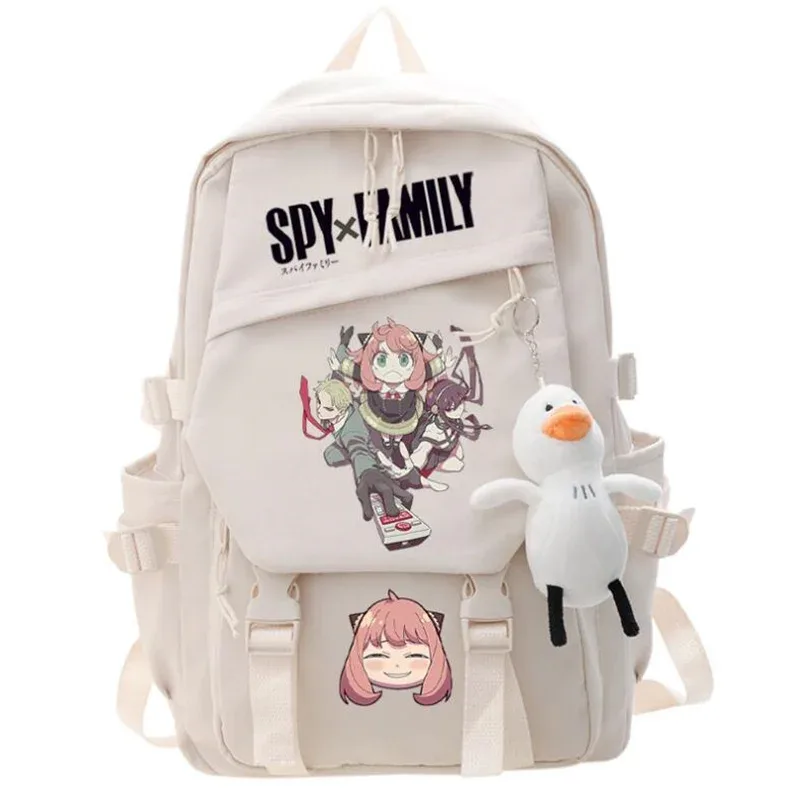sac à dos de dessin animé anime pour hommes et femmes, éventuelles y × family, cartable mochila teenarges, sacs d'extérieur décontractés pour ordinateur portable initiés, mignon anya