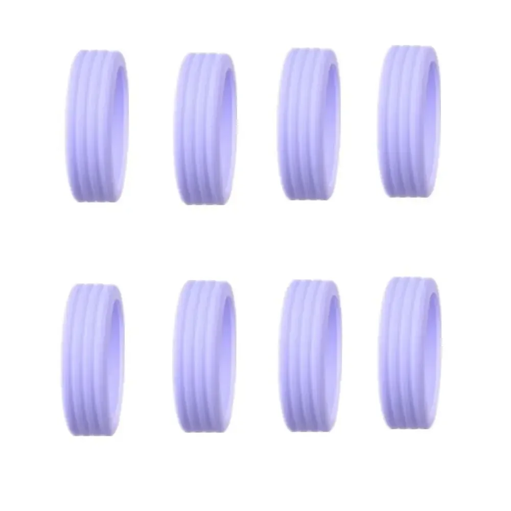 8 pièces de protection de roulettes de bagage en silicone, pièces de rechange pour valise, patins silencieux pour sac de voyage