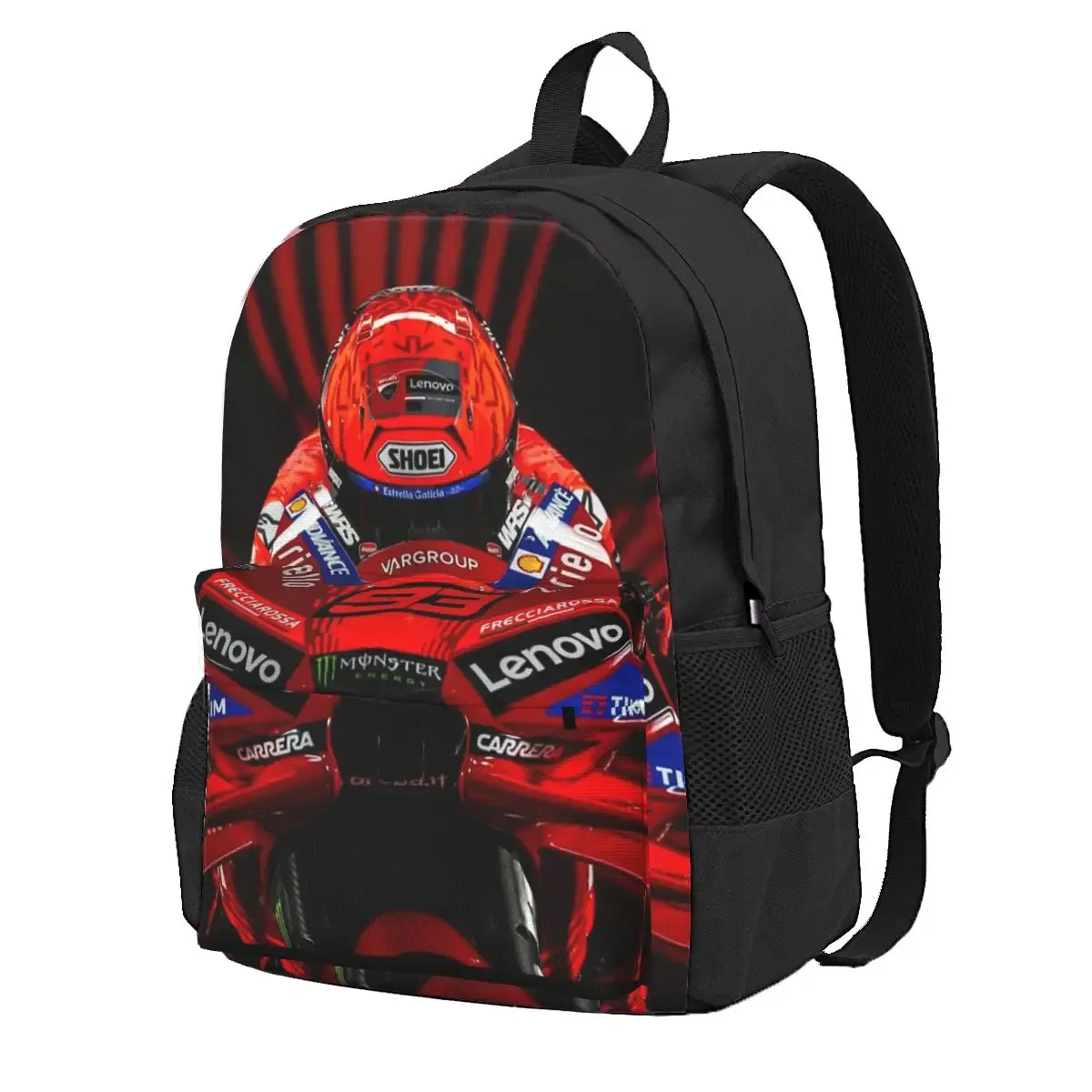 moto marc marqueze 93 sacs à dos garçons filles bookbag grande capacité étudiants sacs d'école ordinateur portable sac à dos sac à bandoulière