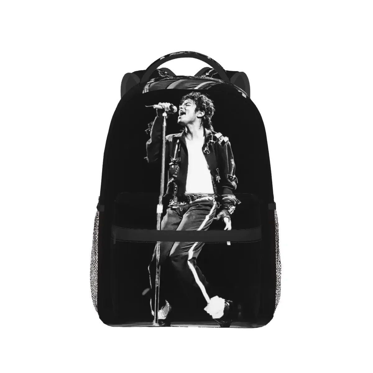 michael jackson – sacs à dos pour garçons et filles, sacs d'école pour étudiants, sac à dos pour ordinateur portable, sac à bandoulière de grande capacité
