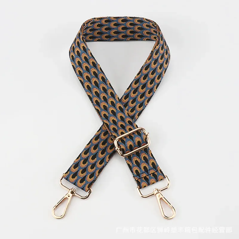 sangle de sacs à bandoulière de 3.8cm de large pour femmes, sangles de remplacement, longueur réglable 75-145 cm, ceinture en nylon, accessoires de sacs