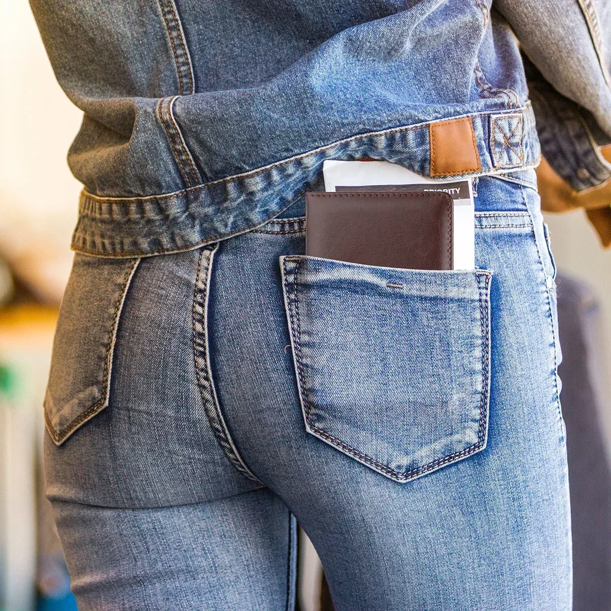 étui unisexe en cuir pu simple pour porte-passeport de voyage, housse de protection pour hommes et femmes, sac de rangement pour documents et billets, fente multi-cartes