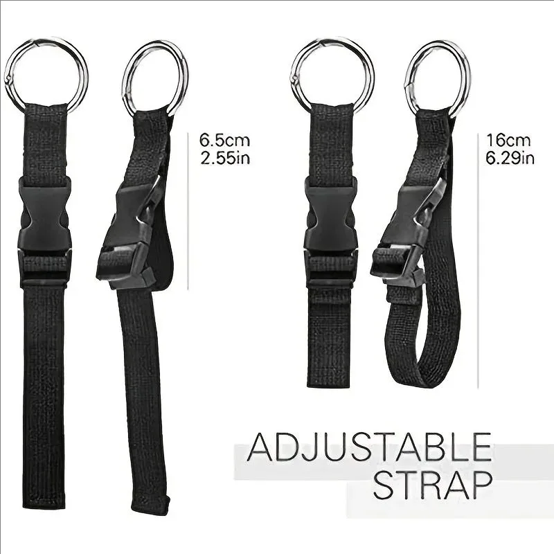 bagages de voyage légers et portables avec sangles fixes, sacs à dos, sangles externes, sacs extensibles à boucles, sangles de bagages