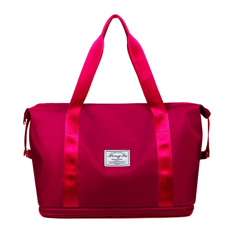 sac à main extensible de grande capacité pour femmes, sac de rangement pour bagages, sac de voyage de loisirs, sac à main étanche en nylon pour sport et fitness