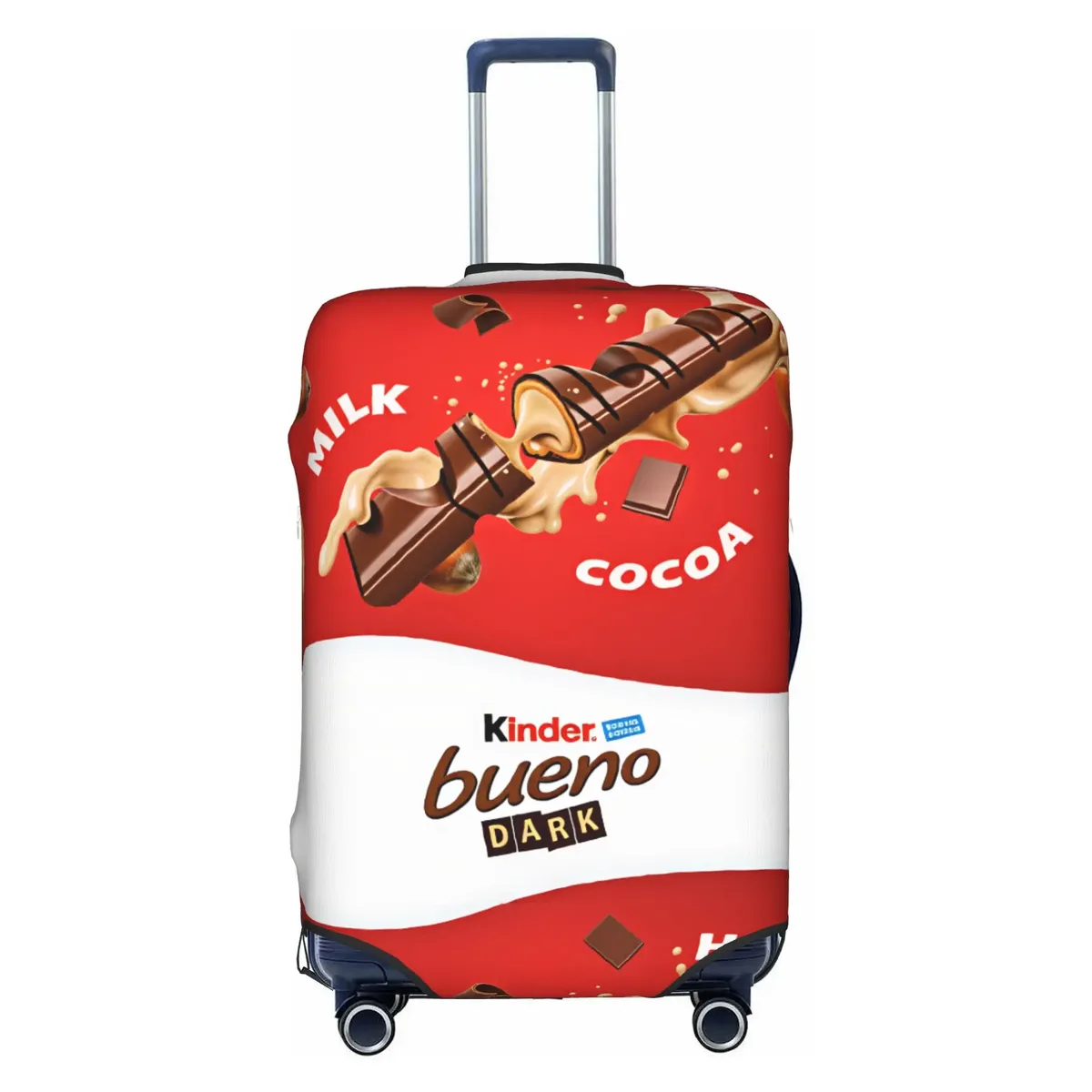 k-kinders chocolate b-buenos housse de protection pour bagages, housses de valise de voyage mignonnes pour 18-32 pouces