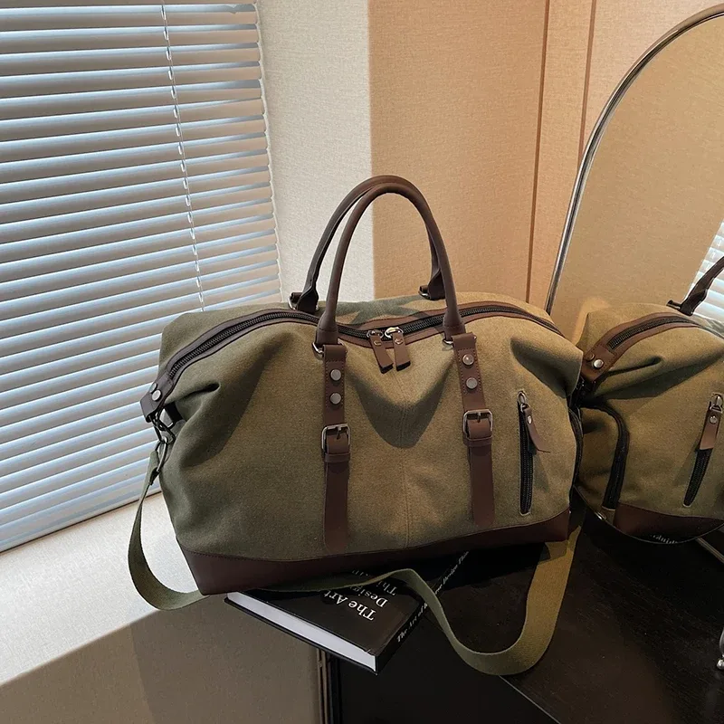 toile voyage polochon épaule sac à bandoulière compartiment pour chaussures salle de sport fitness en plein air sac à courte distance bagages week-end sac à main