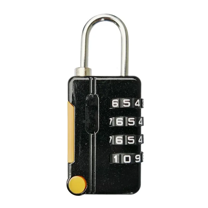 cadenas à combinaison à 4 chiffres, mini cadenas pour bagages, sacs à dos, salle de sport, école, armoire 814