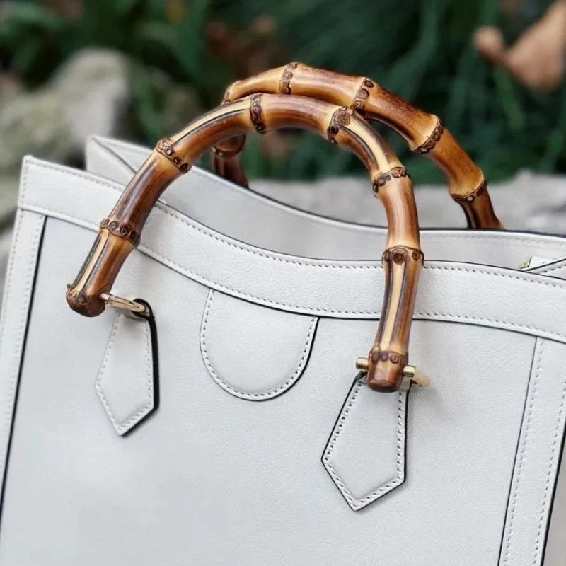 poignées de sac à main en bambou naturel, 1/2 pièces, poignée en forme de d, cadre de sac à main, bricolage artisanal, accessoires de sac tissé, poignée de remplacement
