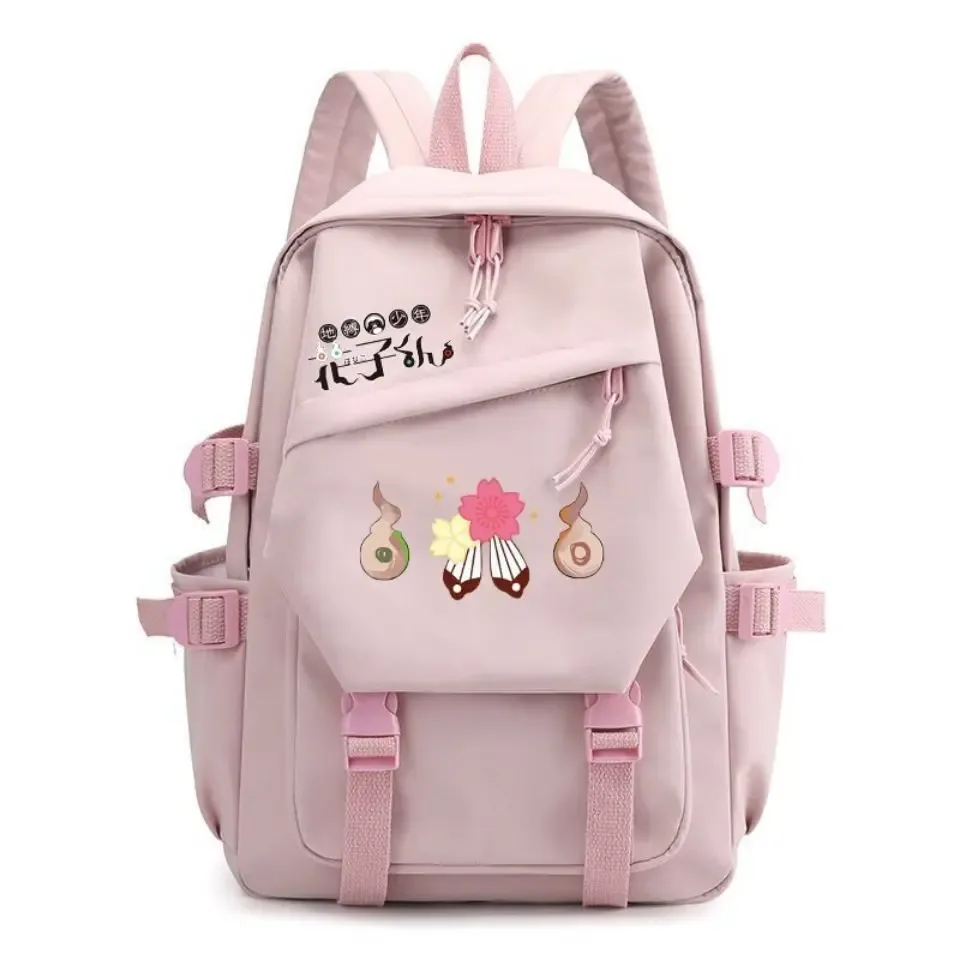 sac à dos hanako kun lié aux toilettes, sac d'école de dessin animé hanako yashiro nene minamoto kou, cartable de voyage pour étudiants de grande capacité