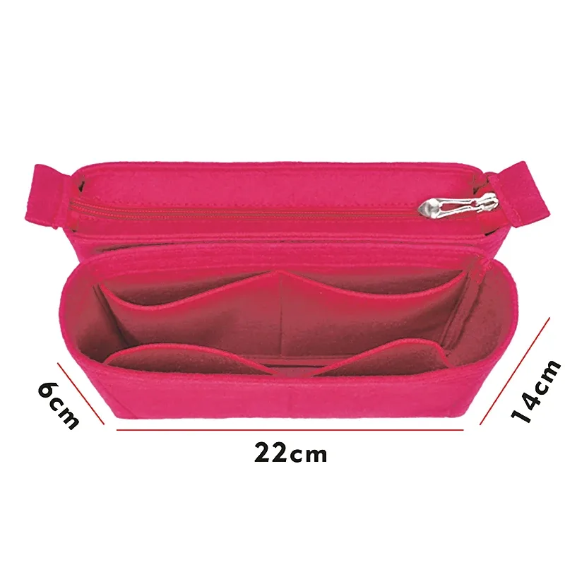convient pour neonoe seau feutre tissu insérer sac organisateur maquillage sac à main organisateur voyage sac à main intérieur sacs à cosmétiques portables