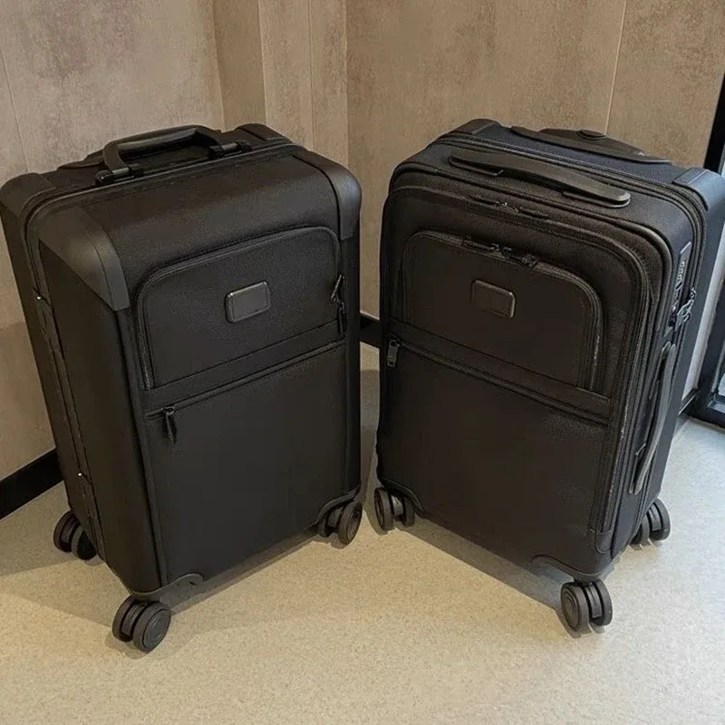 valise de voyage en nylon balistique allemand, sac de voyage en toile oxford, valise à roulettes universelles avec serrure à combinaison, bagage d'affaires pour cabine