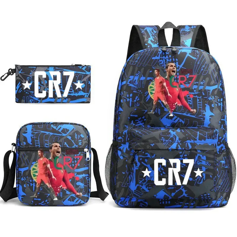 sac à dos de sport cr7 pour femmes et hommes, sacs à dos de voyage de qualité, sacs à livres, mochilas, sac à dos d'école pour étudiants
