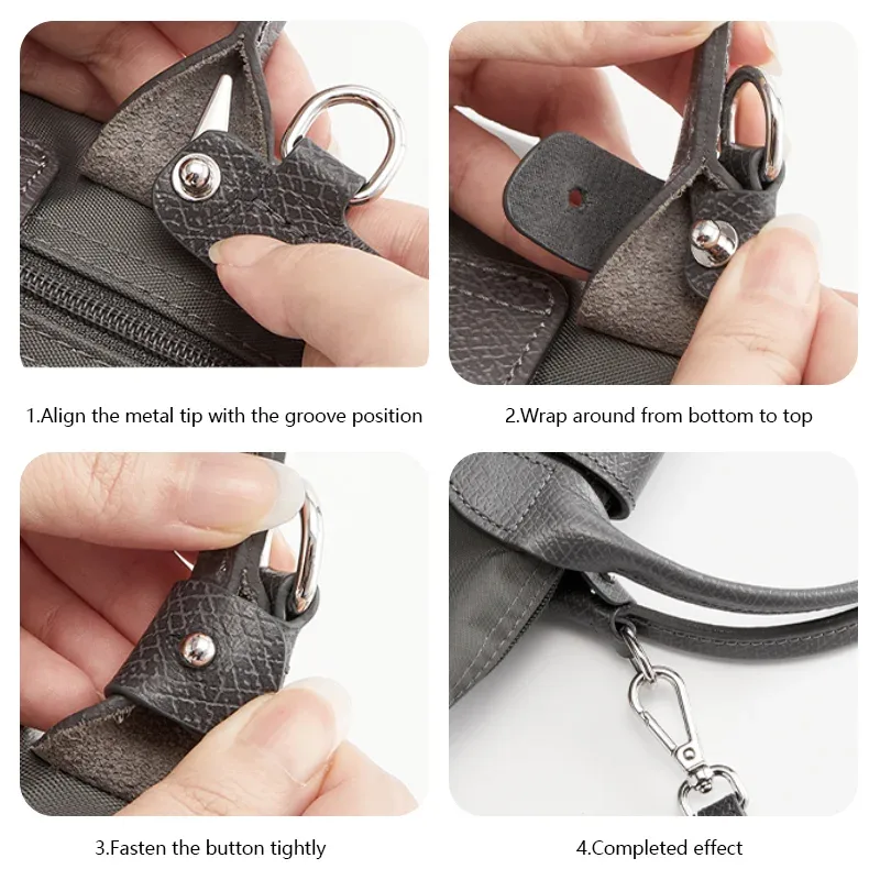 sangle de sac à bandoulière pour sac à bandoulière en cuir longchamp m, ceinture durable à porter en travers du corps, sans perçage, accessoires de remplacement