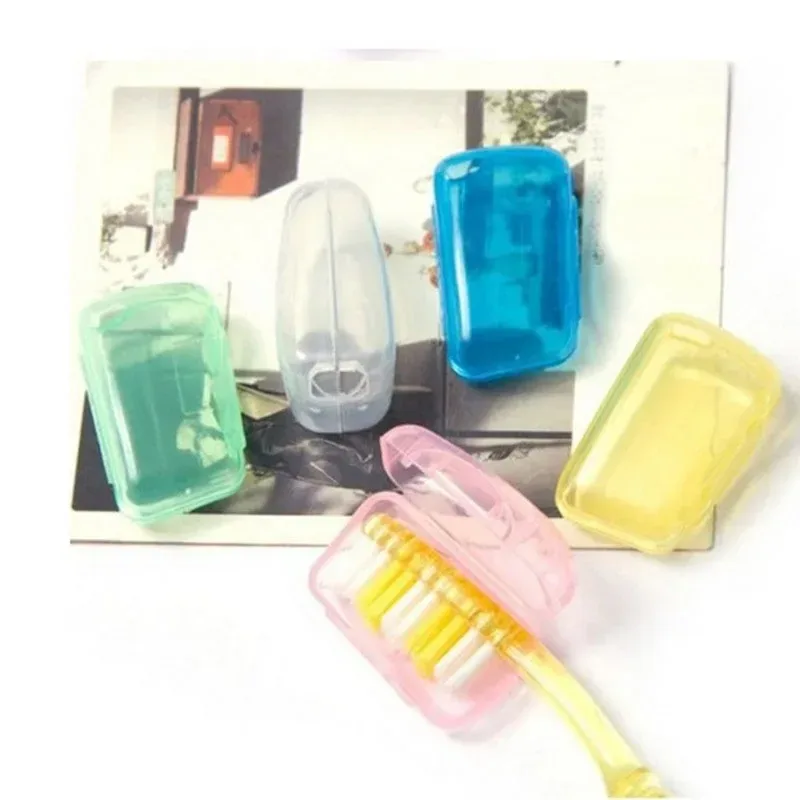 étui de voyage portable pour brosse à dents, 5 pièces/ensemble, housse pour hommes et femmes, organisateur d'emballage de brosse à dents, boîte de protection étanche et anti-poussière