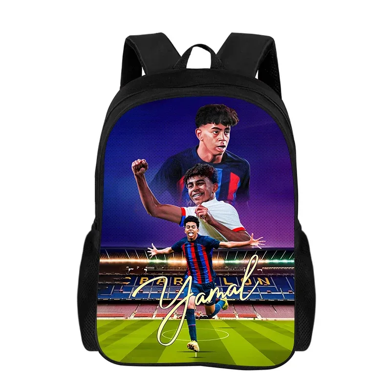 sac à dos l-lamin yamal pour enfant, léger, sac à dos pour enfant, meilleur cadeau, star du football, école, sac à dos de grande capacité