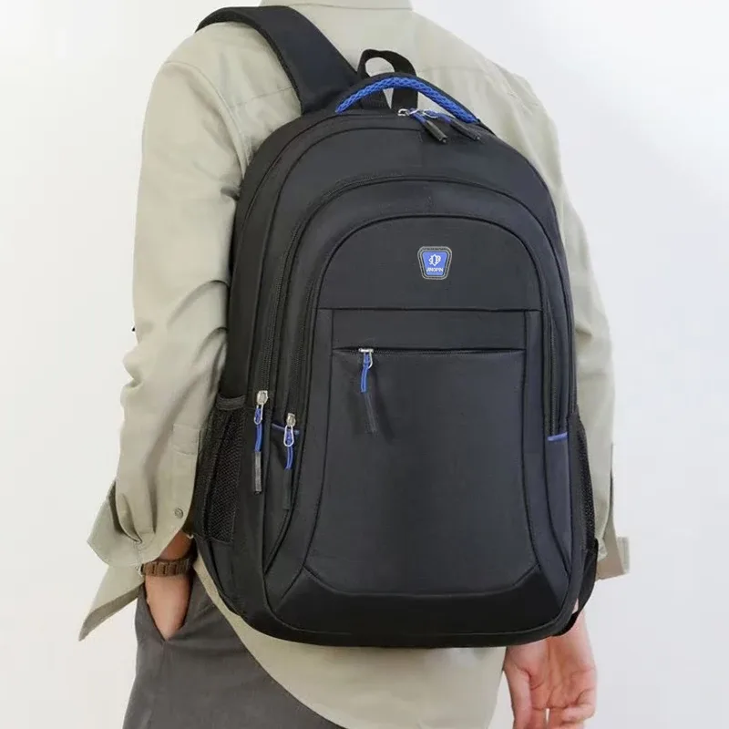 sac à dos scolaire durable et résistant à l'eau, sac de voyage décontracté pour homme avec plusieurs poches, pour étudiants et activités de plein air