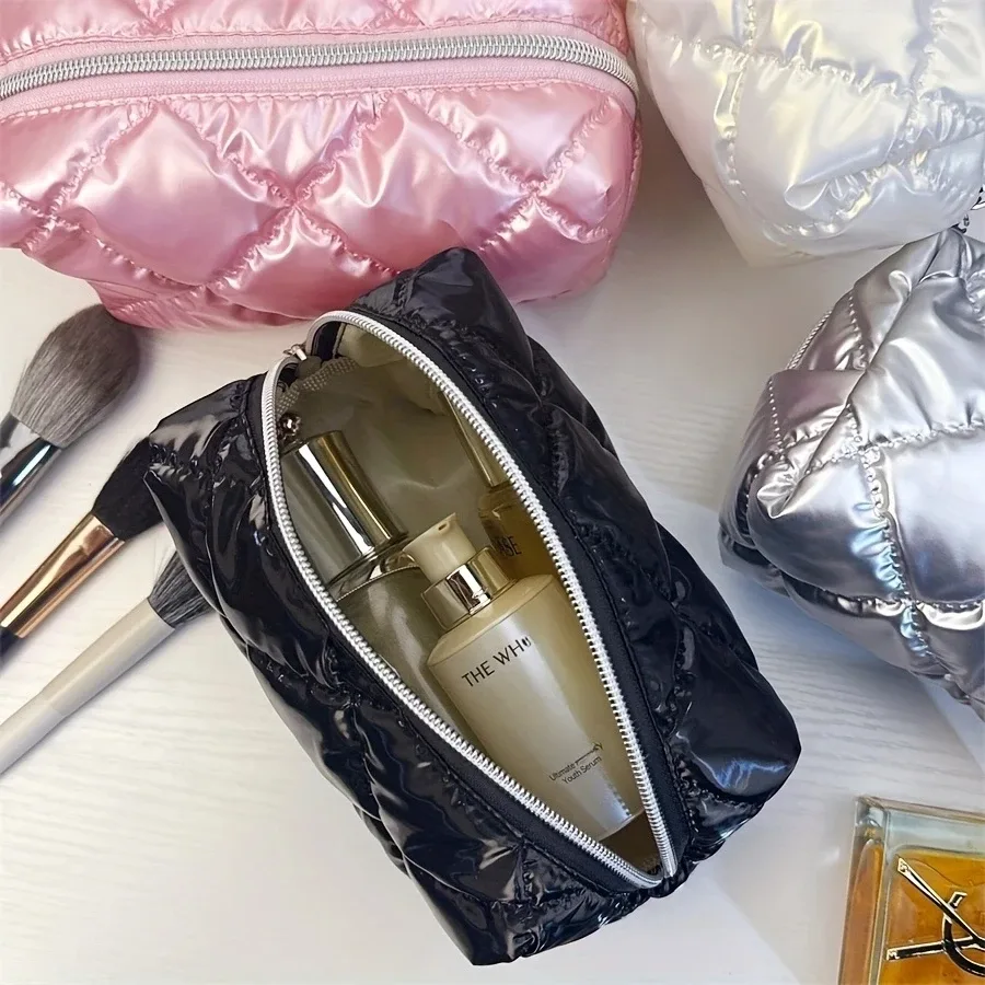 sac de maquillage de voyage haut de gamme pour femmes, grande capacité, à porter à la main, organiseur de cosmétiques haut de gamme