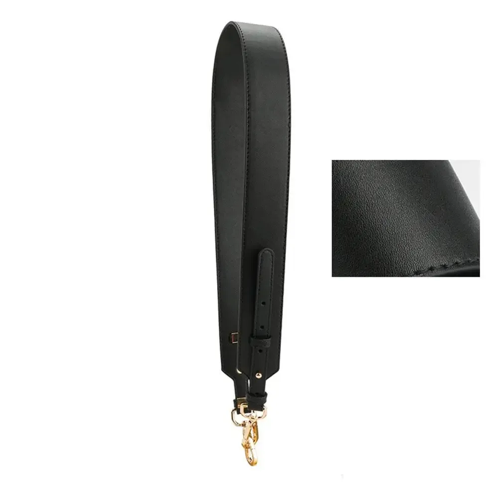 sangle de sac en cuir amovible, poignées de bricolage, sac à bandoulière réglable, large poignée de sac à main environnemental, remplacement de sangle initiée, accessoires