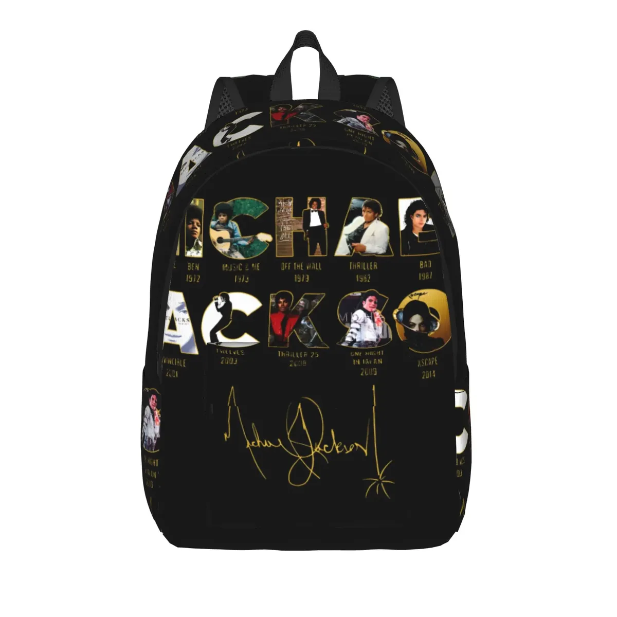 sac à dos bad michael jackson, sacs de voyage pour filles, sacs de lycée à la mode, sac à dos souple personnalisé