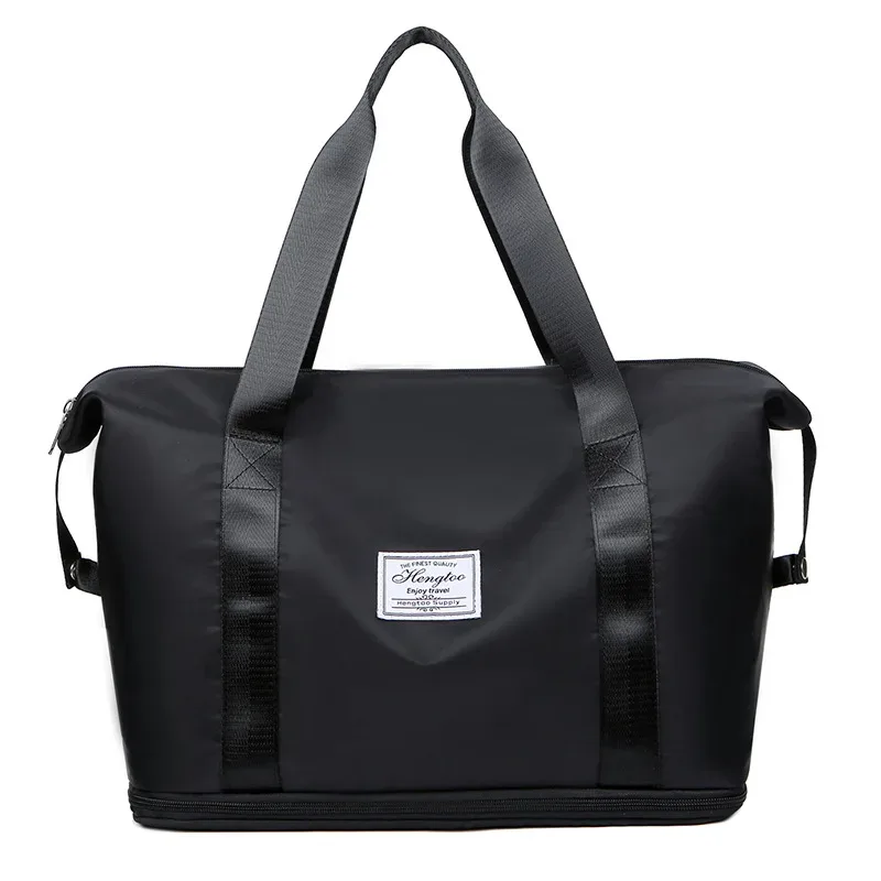 grand sac à main extensible pour femmes, sac à bandoulière de voyage, sacs de rangement ultralégers de grande capacité, fourre-tout de voyage d'affaires, bourse d'excursion pour dames