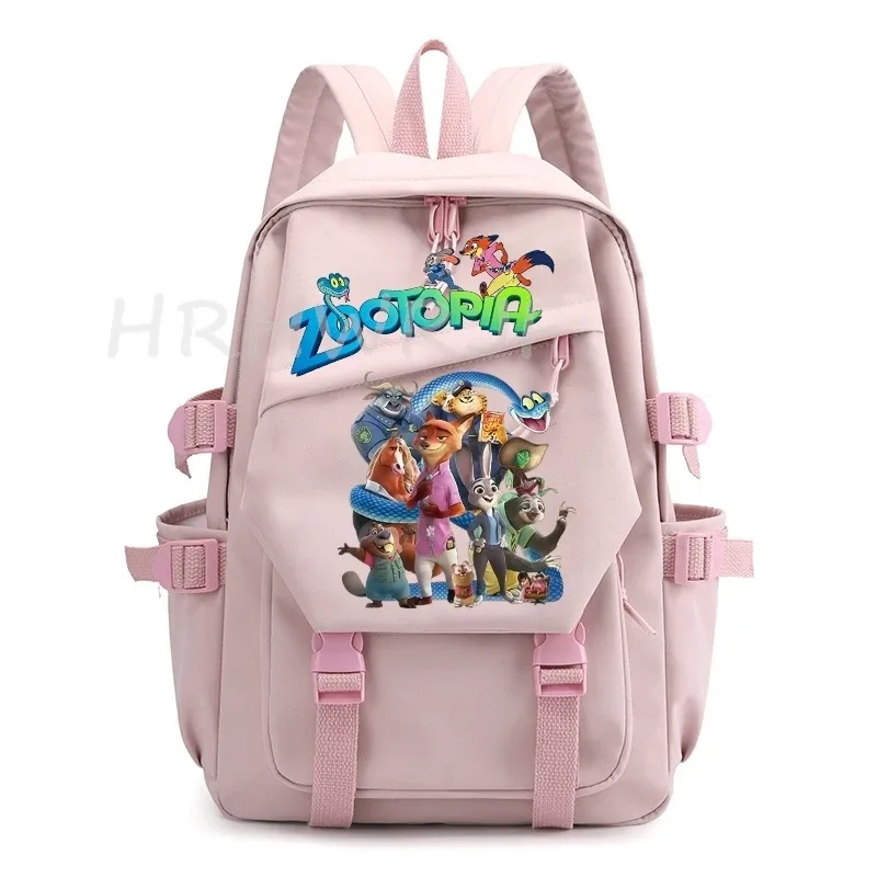 judy nick zootopia 2 sacs à dos pour enfants, sacs d'école pour adolescents, garçons et filles, sacs à dos de grande capacité pour étudiants, sacs à dos décontractés pour voyages en plein air