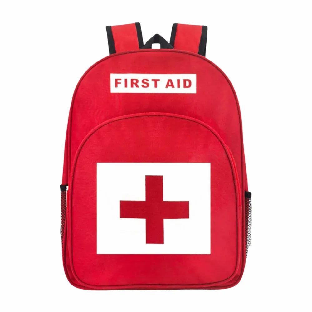 sac à dos d'urgence vide pour médicaments, anti-rayures, grande capacité, sacs de sauvetage extérieurs, résistants à l'usure, multi-poches