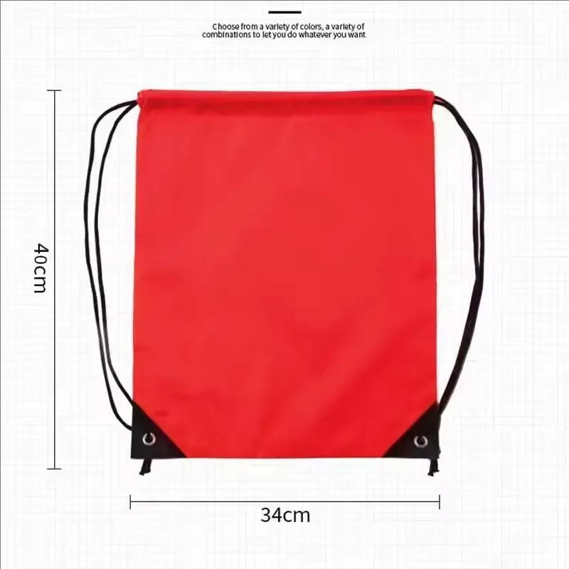 sac de sport pliable imperméable avec poche, sac à dos de fitness à cordon, sac de randonnée, camping, natation, pour hommes et femmes