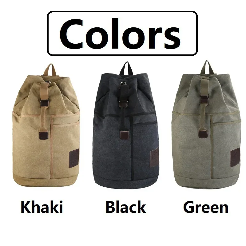 sac de sport en toile pour homme, sac à dos, sac d'école, sacs à dos de voyage, plein air, nouveau, 2024