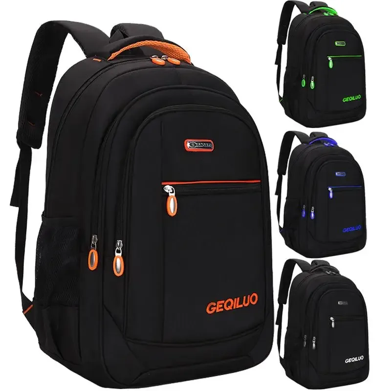 sac à dos étanche grande capacité en oxford unisexe, adapté à l'école, aux voyages, ou au transport d'ordinateur portable, style décontracté, 15 pouces, offre spéciale
