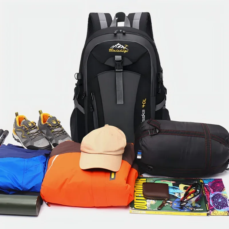 Nouveau sac à dos pour homme en nylon imperméable, sac à dos décontracté pour voyages en plein air, sac de randonnée pour femmes, sac de camping, sac de montagne, sacs de sport pour jeunes