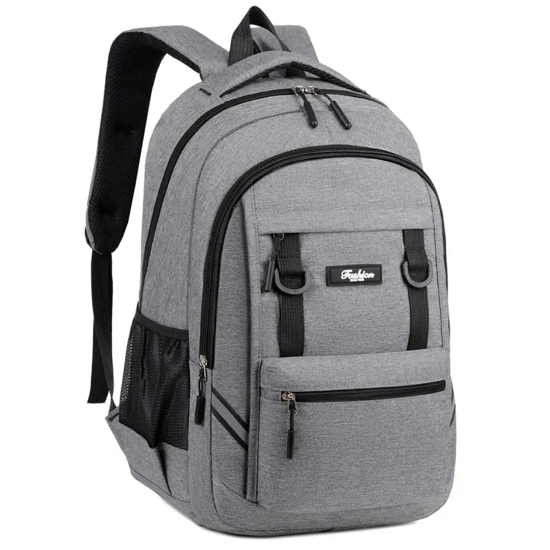 sac à dos multi-poches pour hommes et femmes – design spacieux et imperméable pour une école et les déplacements robustes
