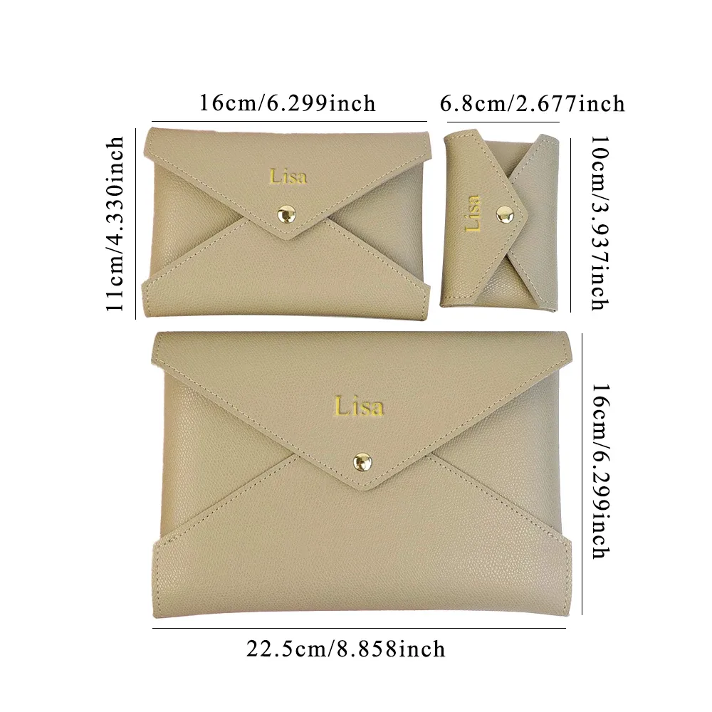 sacs de rangement personnalisés pour ranger les reçus, la monnaie, les cartes, les ipad, les portefeuilles, les cosmétiques et les bijoux dans tous les sens du terme