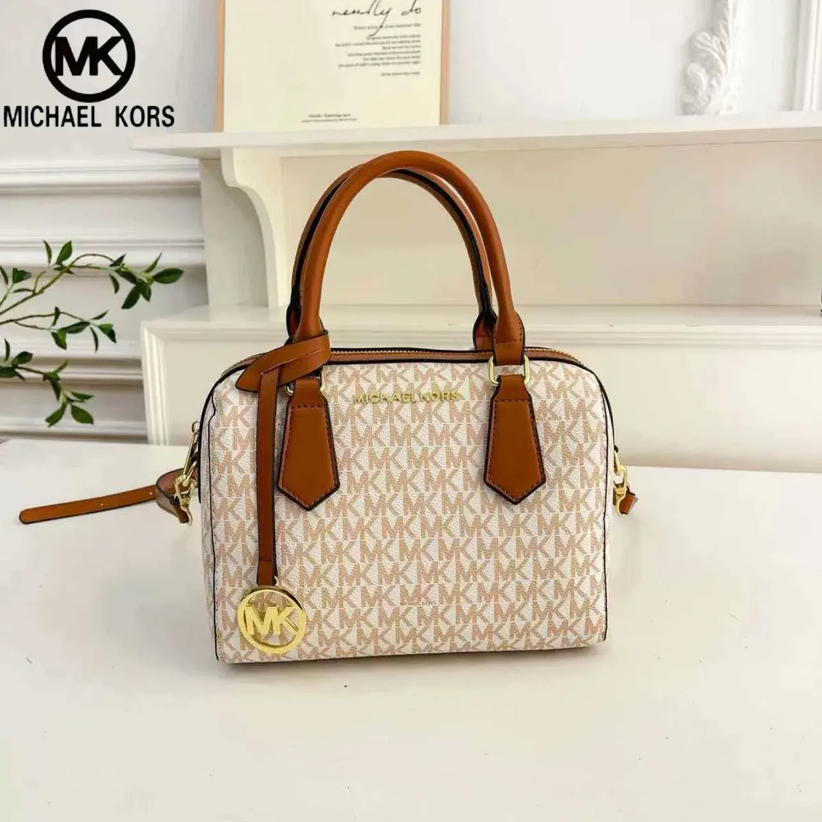 sac à bandoulière michael kors pour femme, élégant et décontracté, imprimé classique mk, mini sac pour fille, sac de voyage, nouvelle collection femme 2026