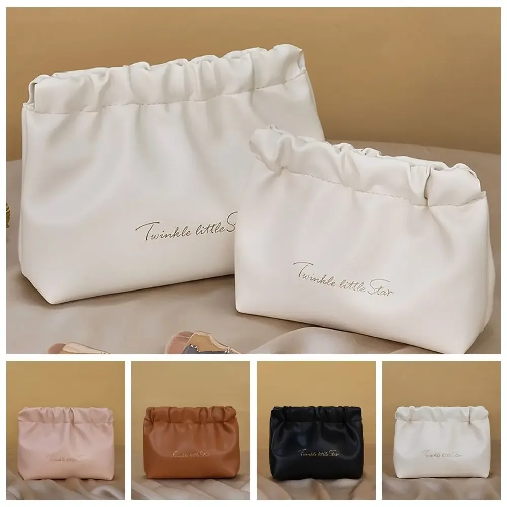 mini sac cosmétique en cuir pu, sac de rangement, accessoires de voyage, sac de rangement pour rouge à lèvres, sac de rangement pour bijoux, sac de maquillage, porte-monnaie pour femmes