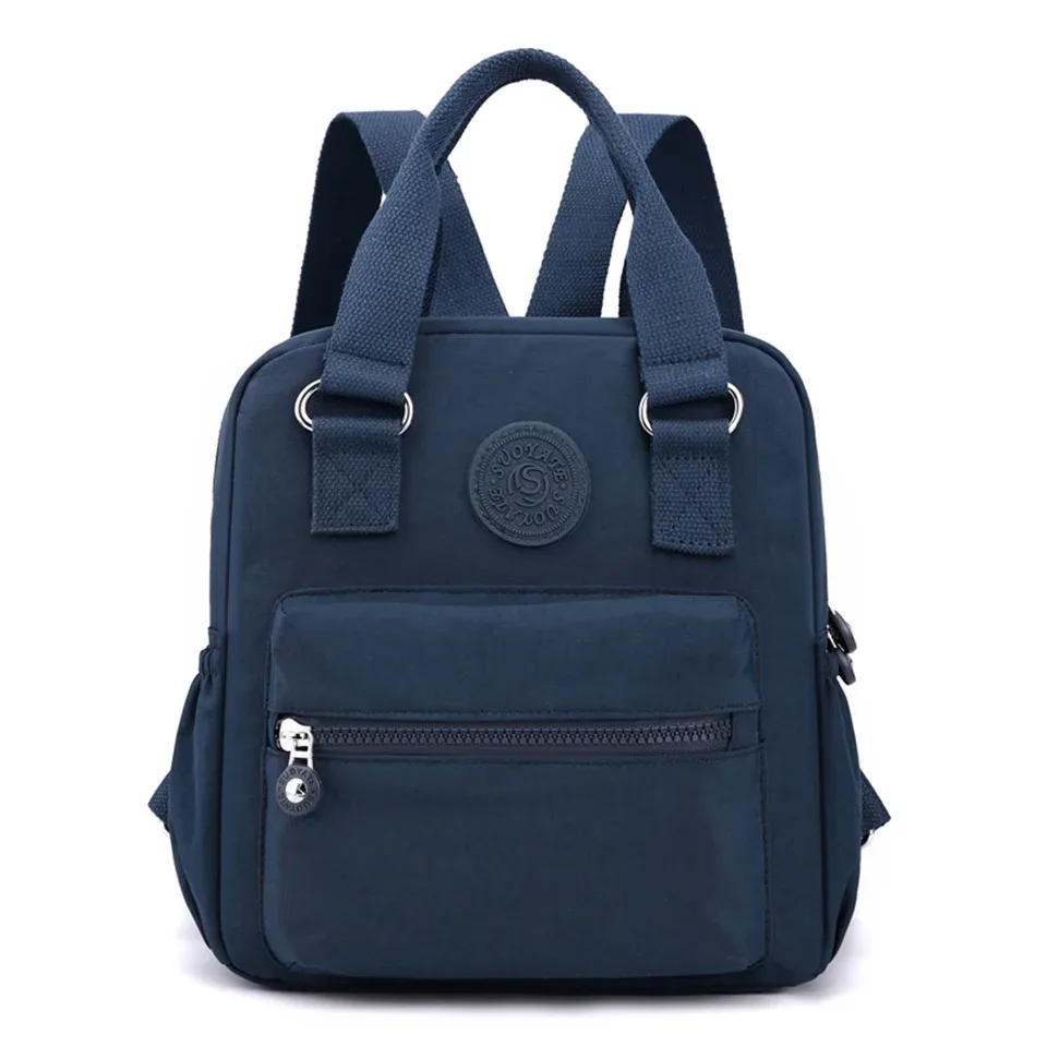 sac à dos antivol pour femme, tissu durable, sac d'école en nylon, style azole, sac à dos scolaire pour filles, sac à dos de voyage féminin, nouvelle mode