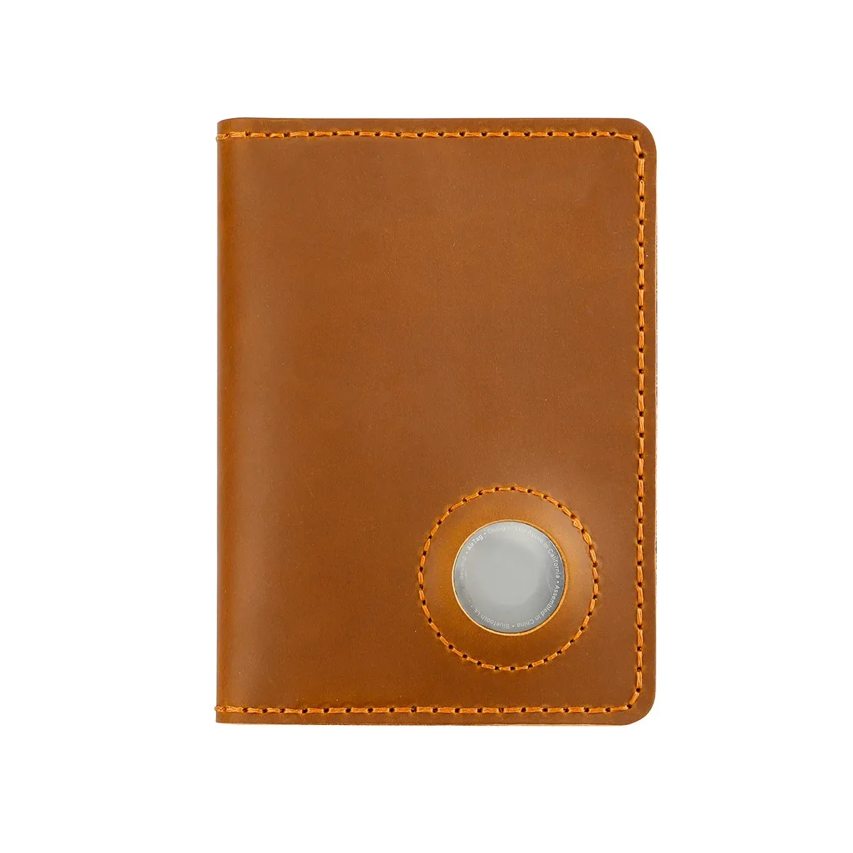nouveau airtag porte-passeport couverture vintage en cuir pleine fleur à la main rfid blocage portefeuille tracker carte étui 10x14 cm