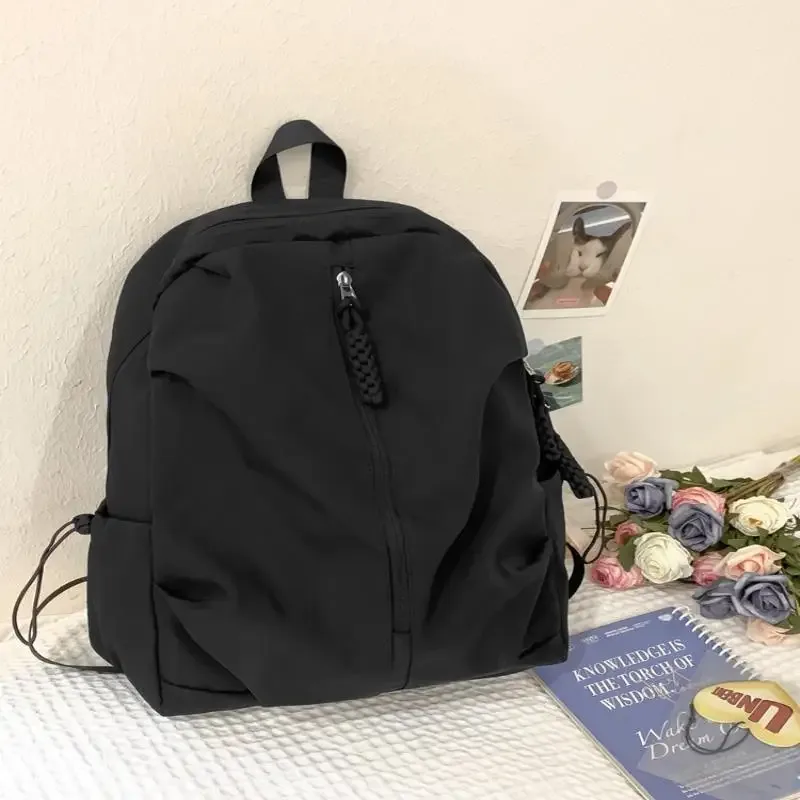 sac à dos de voyage léger au design simple, grande capacité, idéal pour les étudiants et les activités sportives