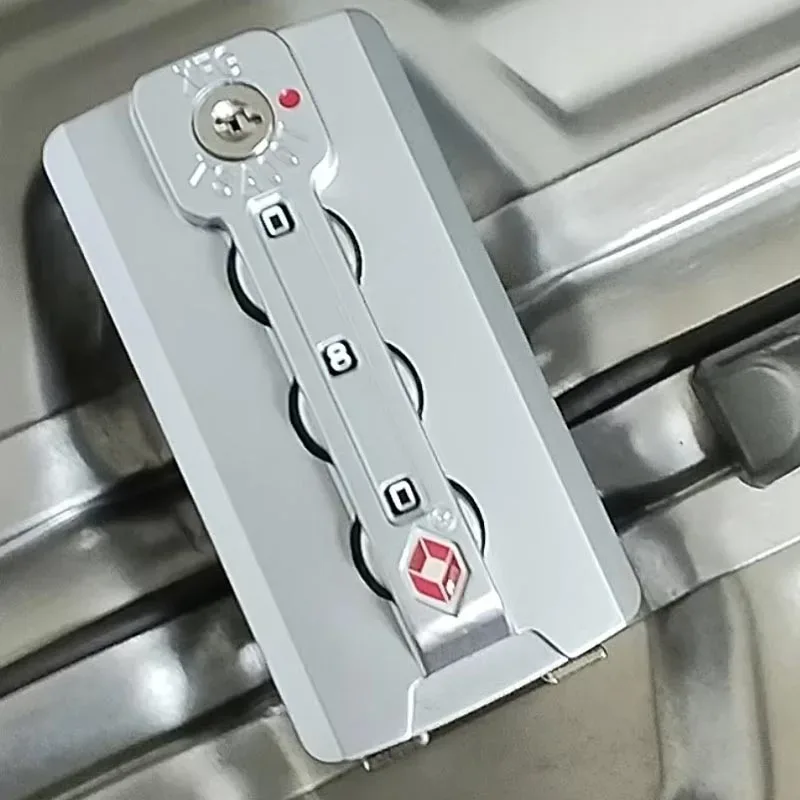 cadenas à combinaison xfg tsa007 pour bagages de voyage, valise, serrure à code, serrure à mot de passe, antivol fixe