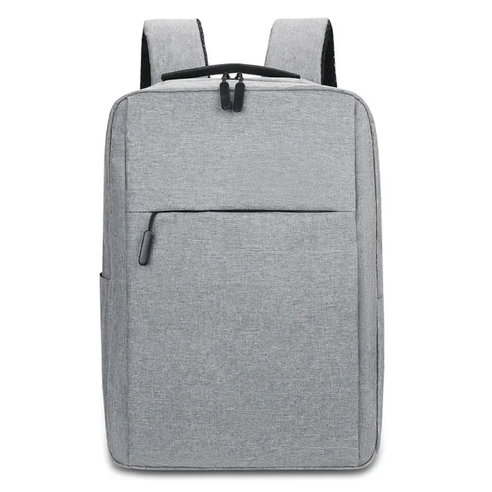 sac à dos polyvalent en tissu oxford, 15.6 pouces, lavable, pour étudiants, noir, gris, bleu, rouge, sac d'ordinateur unisexe