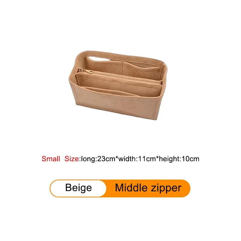 insert organisateur de sac pour h-birkin 25 30 35, sac à main en velours, sac à cosmétiques, support de rangement, sac de modification intérieure, accessoire